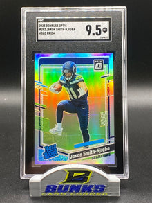 2023 Jaxon Smith-Njigba Rated Rookie Holo Prizm SGC 9.5 (Box 19)