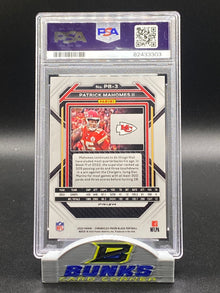 2022 Patrick Mahomes II Prizm Black-Silver PSA 9 (Box 19)