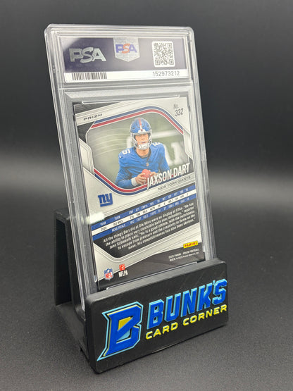 2025 Jaxson Dart Lazer Prizm PSA 10 RC