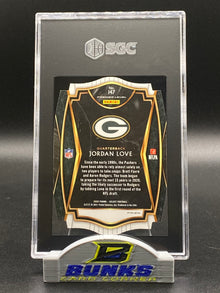 2020 Jordan Love Purple Die-Cut Prizm SGC 9.5 (Box 19)