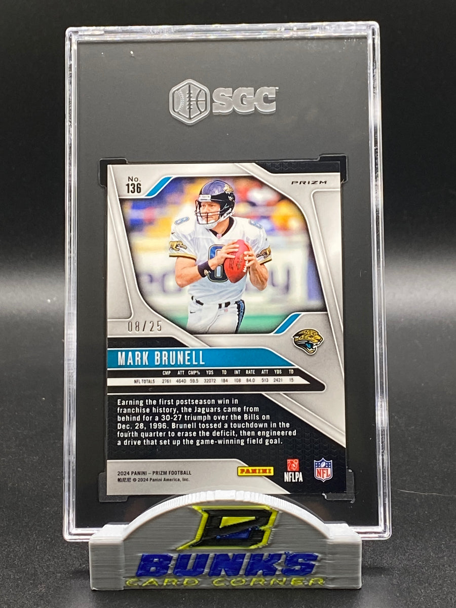 2024 Mark Brunell Nave Camo Prizm 8/25 SGC 10