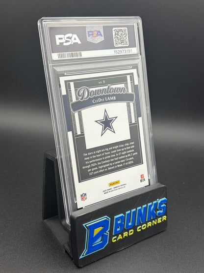 2025 CeeDee Lamb Downtown PSA 9