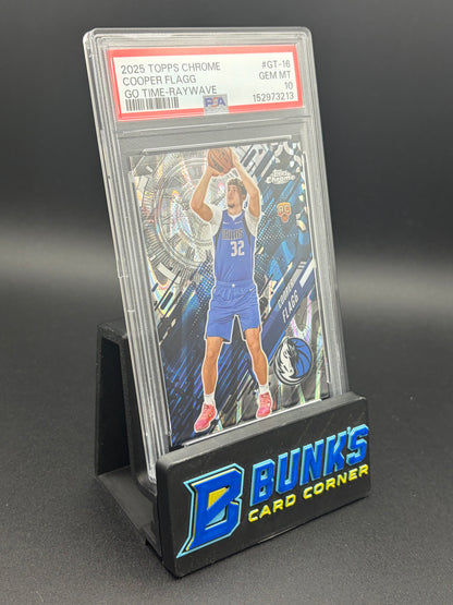 2025 Cooper Flagg Go Time Raywave PSA 10 RC