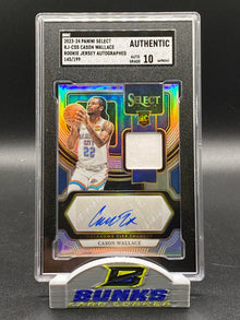 2023-24 Cason Wallace Rookie Jersey Autographed 145/199 (Box 20)
