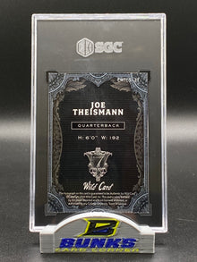 2024 Joe Theismann AUTOGRAPHED Hearts, Fire Scrolls, Rainbow 1/1 (Box 20)