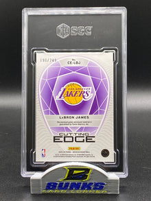 2023-24 LeBron James Cutting Edge Material 190/249 SGC 9.5 (Box 20)