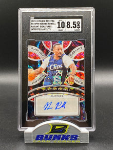 2023-24 Norman Powell AUTOGRAPHED Interstellar 53/75 (Box 20)