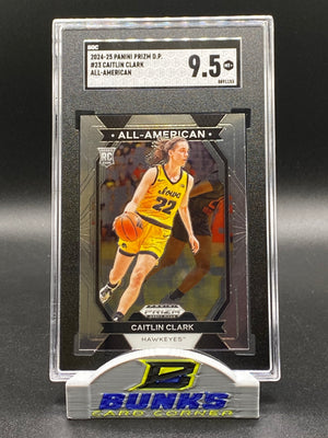 2024-25 Caitlin Clark All-American Rookie Card SGC 9.5
