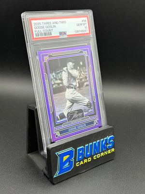 2025 Goose Goslin Full Count Three And Two PSA 10 10/32