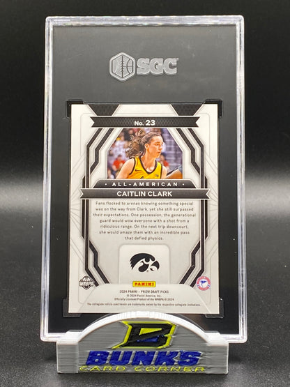 2024-25 Caitlin Clark All-American Rookie Card SGC 9.5 (Box 20)