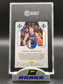 2019-20 Luka Doncic Crusade Red Prizm 16/149 SGC 9.5 (Box 20)