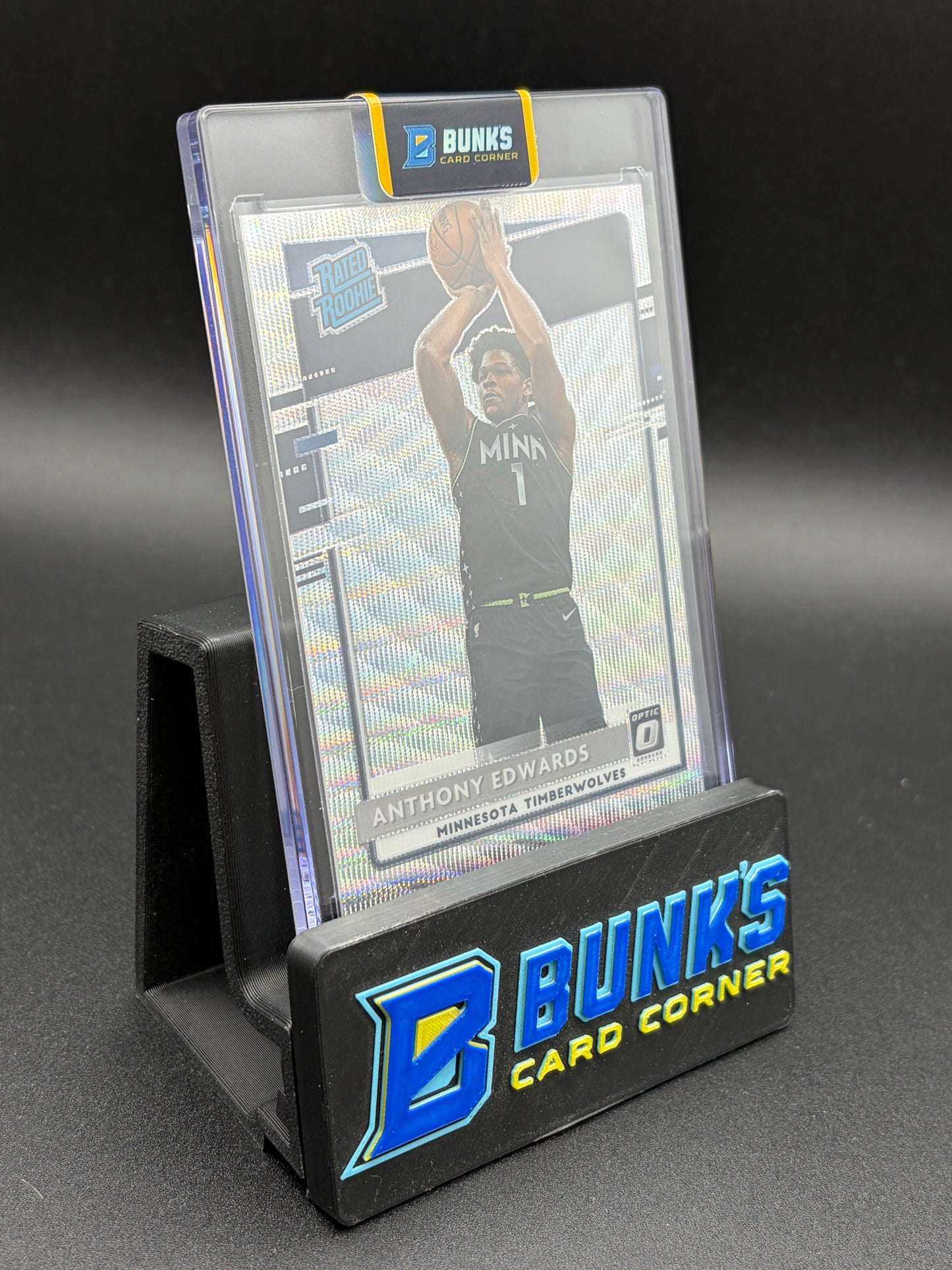 2020-21 Anthony Edwards Donruss Optic Silver RC