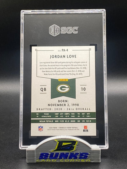 Jordan Love Rookie Card SGC 10 (Box 21)
