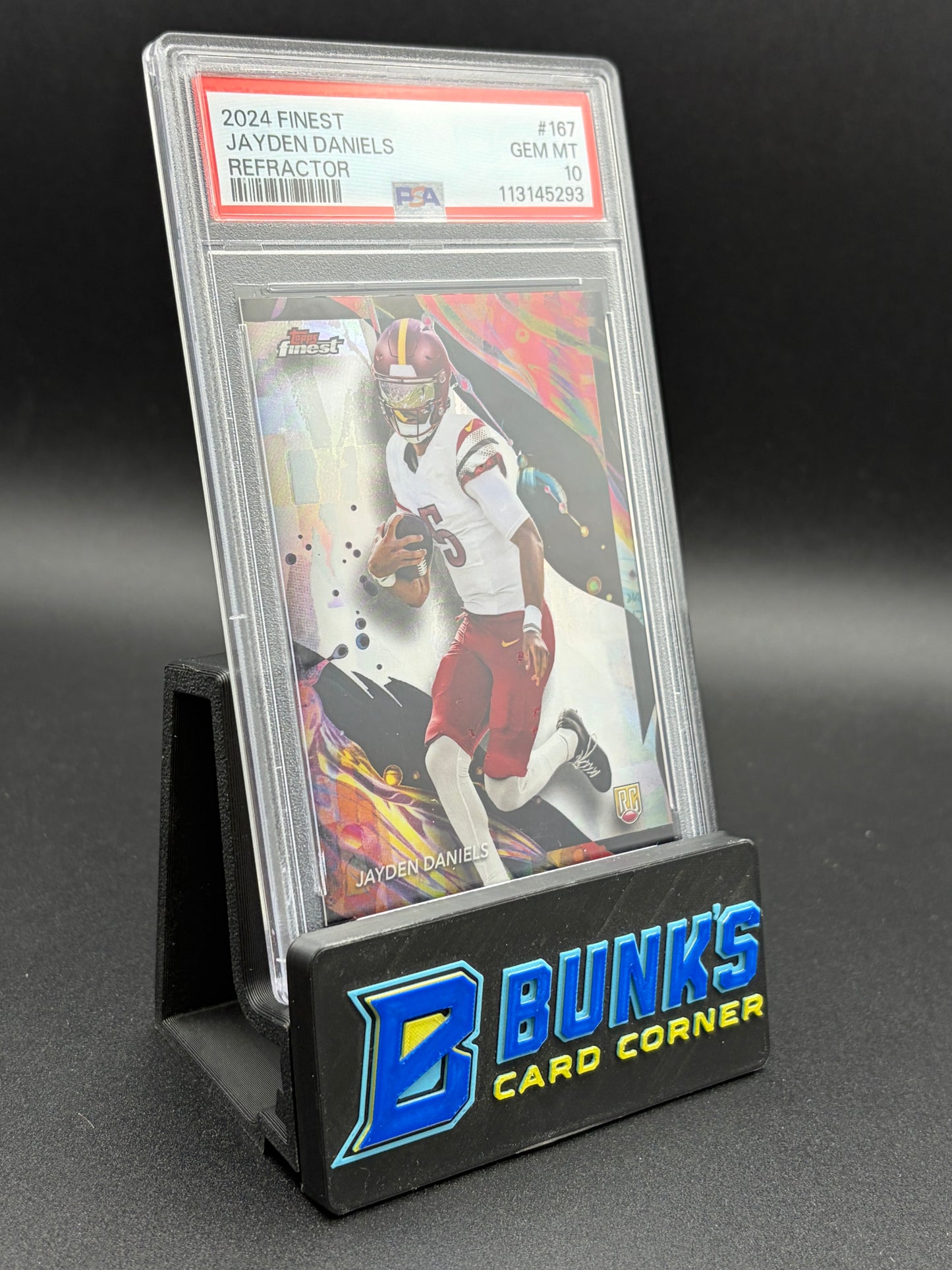 2024 Jayden Daniels Refractor PSA 10 RC
