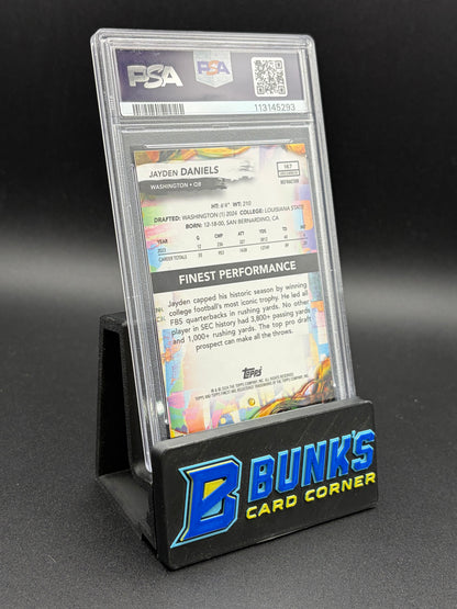 2024 Jayden Daniels Refractor PSA 10 RC