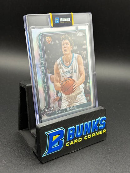 2025 Kon Knuppel Silver Topps Chrome RC