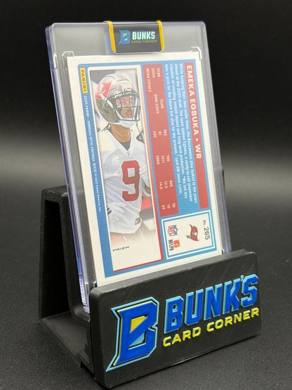 2025 Emeka Egbuka Donruss Optic Teal Velocity RC