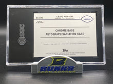 2024 Craig Morton AUTOGRAPHED Green Geometric Ref. 47/99 (Box 21)