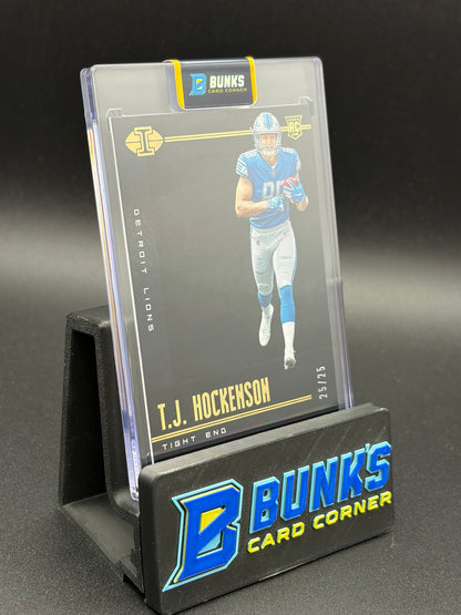 2019 TJ Hockenson Illusions RC 25/25