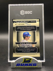 2025 Steve Garvey AUTOGRAPHED Orange Crystal 3/6 (Box 21)