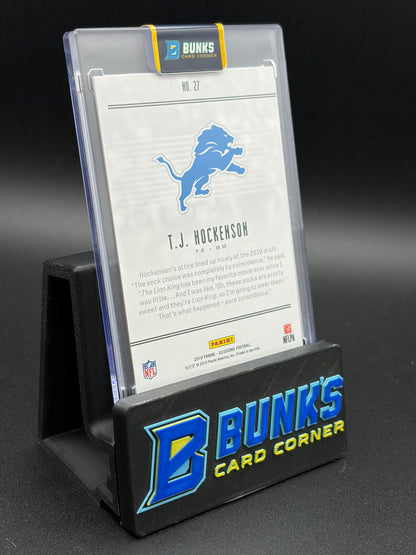 2019 TJ Hockenson Illusions RC 25/25