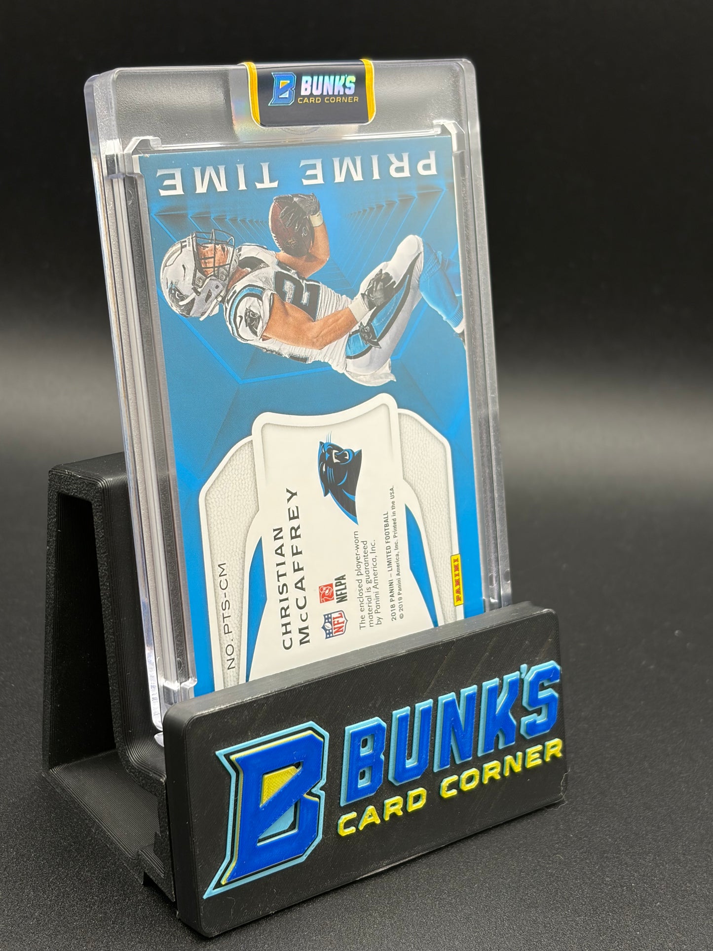 2018 Christian McCaffrey Limited Prime Time Patch 23/50