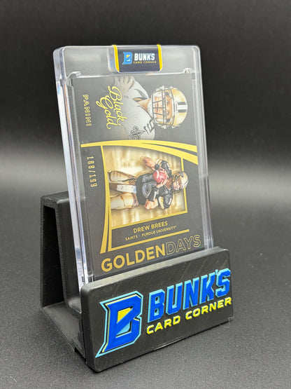 2015 Drew Brees Black Gold Golden Days 188/199