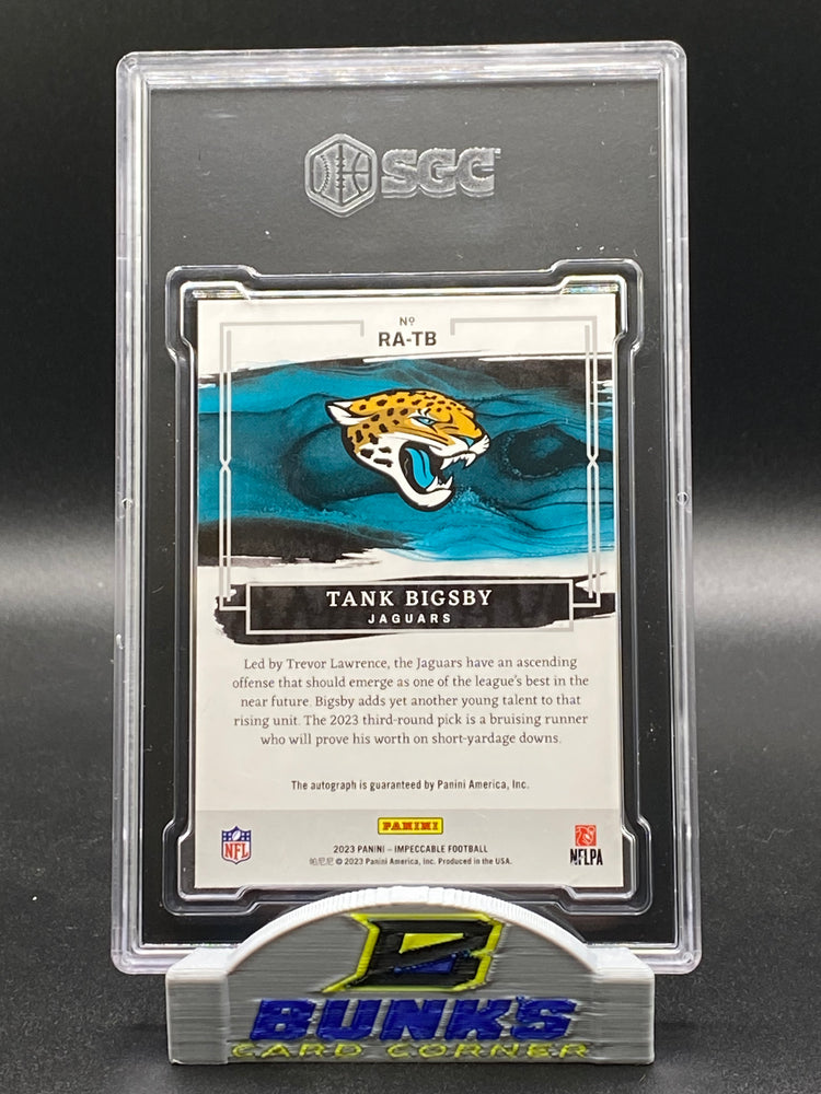 2023 Tank Bigsby Rookie Autographs Red 47/75