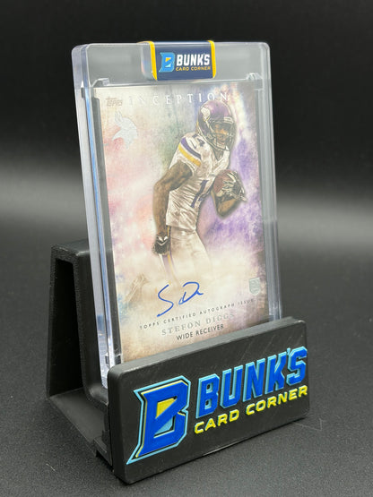 2015 Stefon Diggs Inception Topps Auto RC