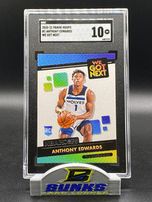 2020-21 Anthony Edwards Rookie Card SGC 10 (Box 22)