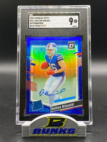 2023 Dalton Kincaid AUTOGRAPHED Blue Prizm 84/99 (Box 22)