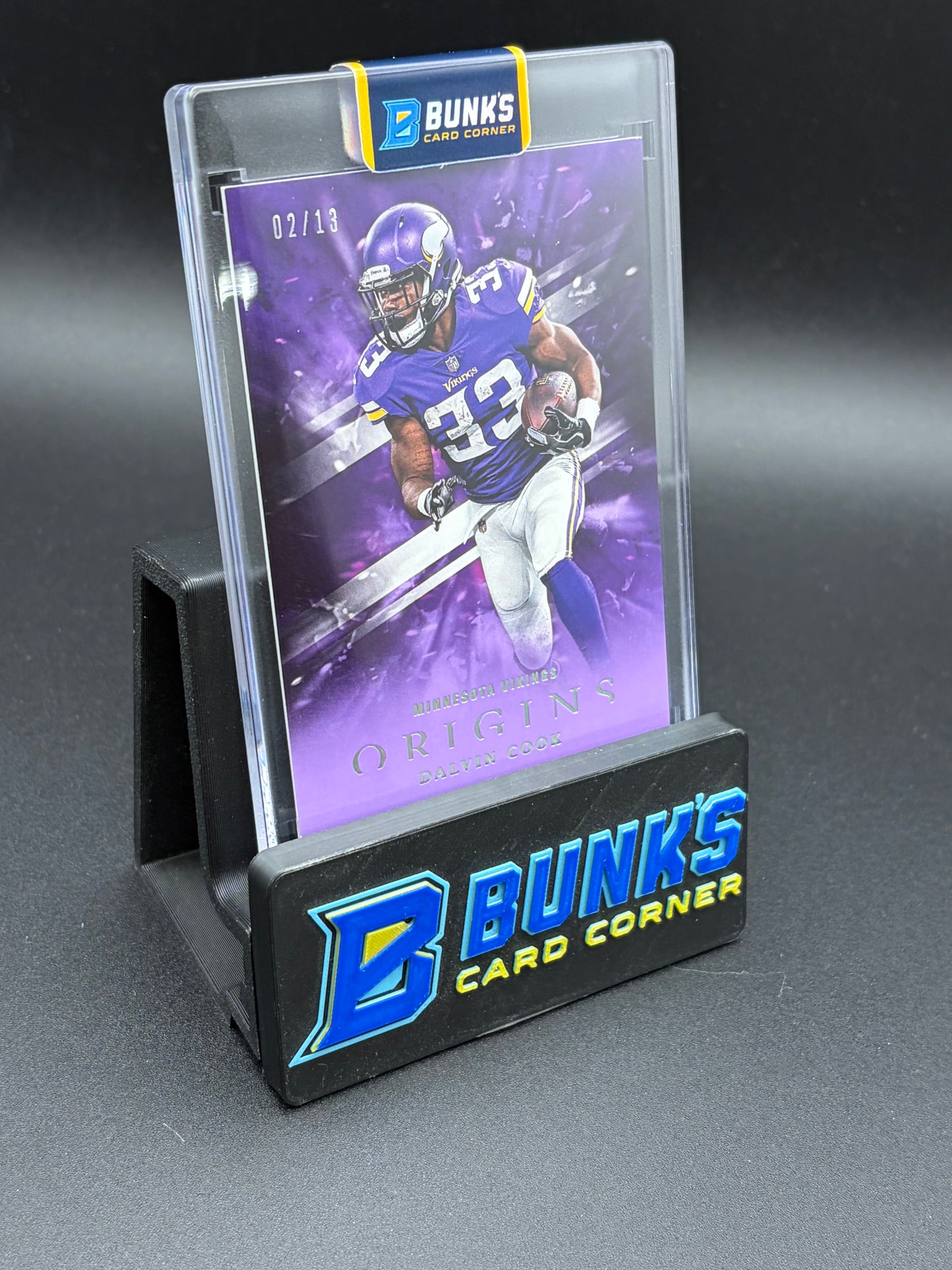 2018 Dalvin Cook Origins Panini Purple 2/13