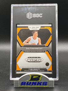 2024-25 Dalton Knecht AUTOGRAPHED Orange Pulsar Prizm 13/49 (Box 22)