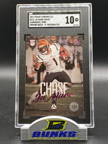 2021 Ja'Marr Chase Front - Pat Freiermuth Back SGC 10 (Box 22)