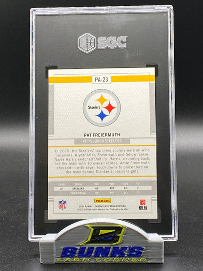 2021 Ja'Marr Chase Front - Pat Freiermuth Back SGC 10 (Box 22)