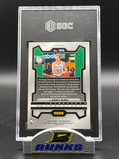 2023-24 Larry Bird Premium Factory Set 70/150 SGC 10 (Box 22)