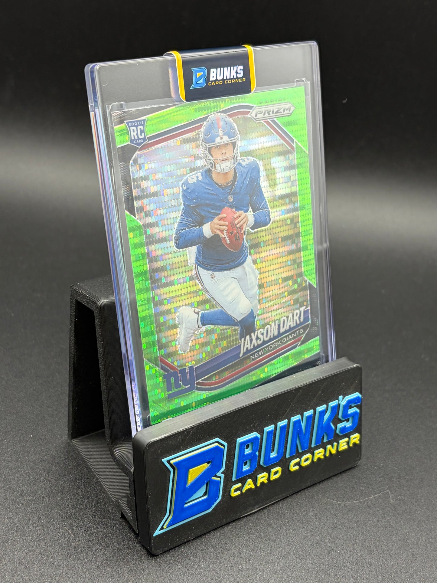 2025 Jaxson Dart Green Pulsar Prizm Panini RC