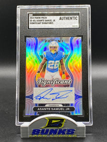 2024 Asante Samuel Jr. Significant Signatures (Box 22)