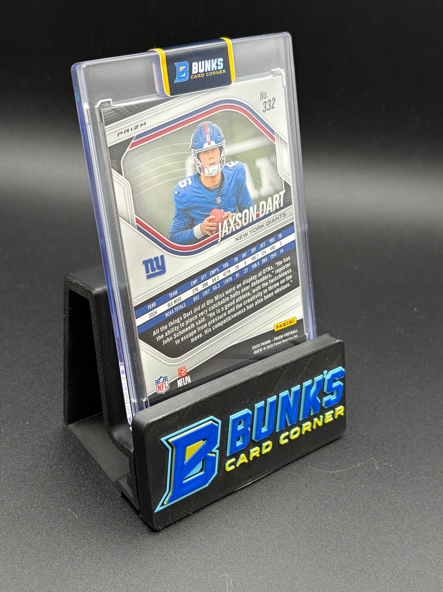 2025 Jaxson Dart Green Pulsar Prizm Panini RC