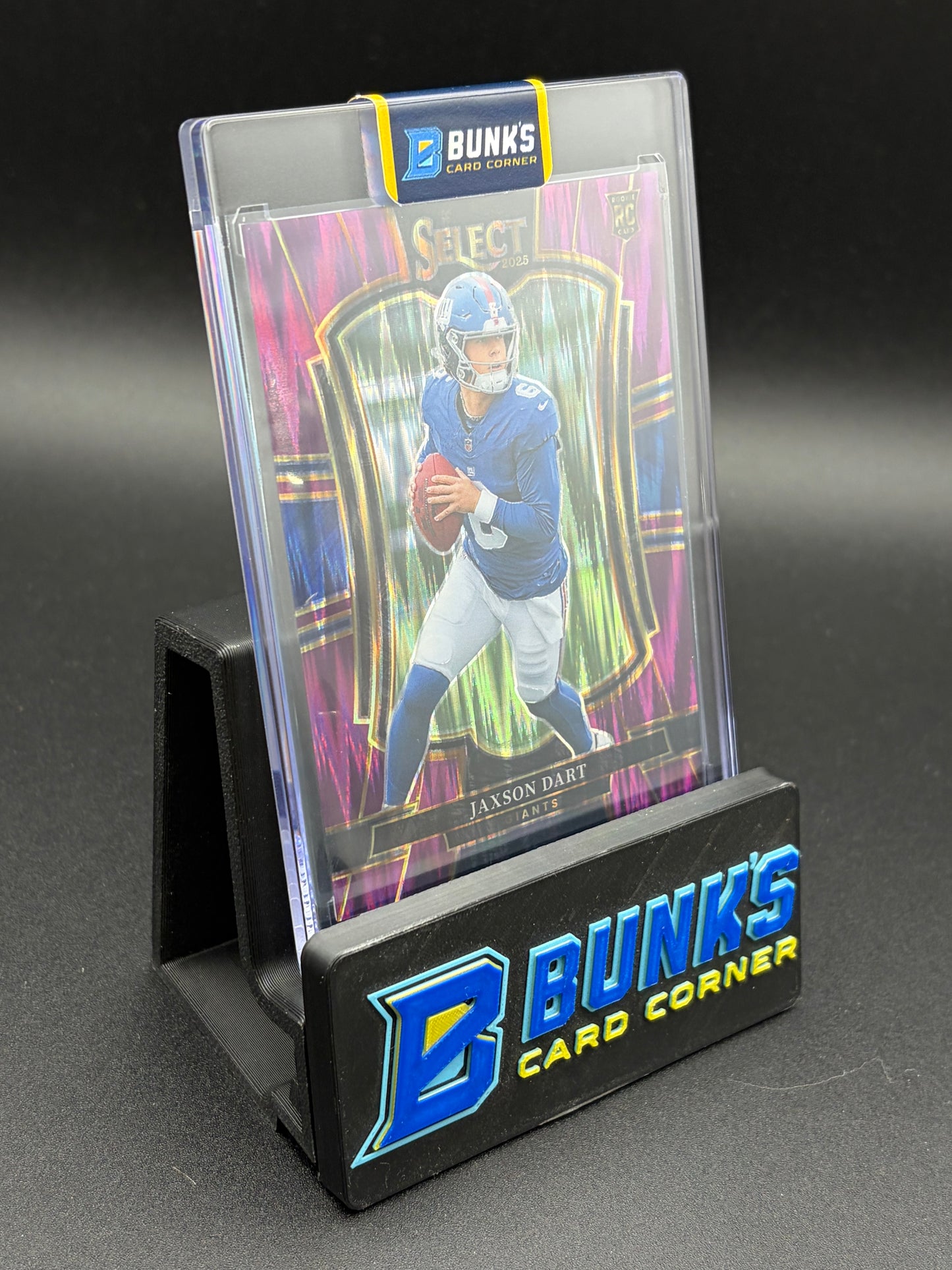 2025 Jaxson Dart Select Purple & Blue RC 607/699