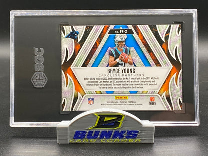 2023 Bryce Young Fire Forged Silver Seismic SGC 10 (Box 23)
