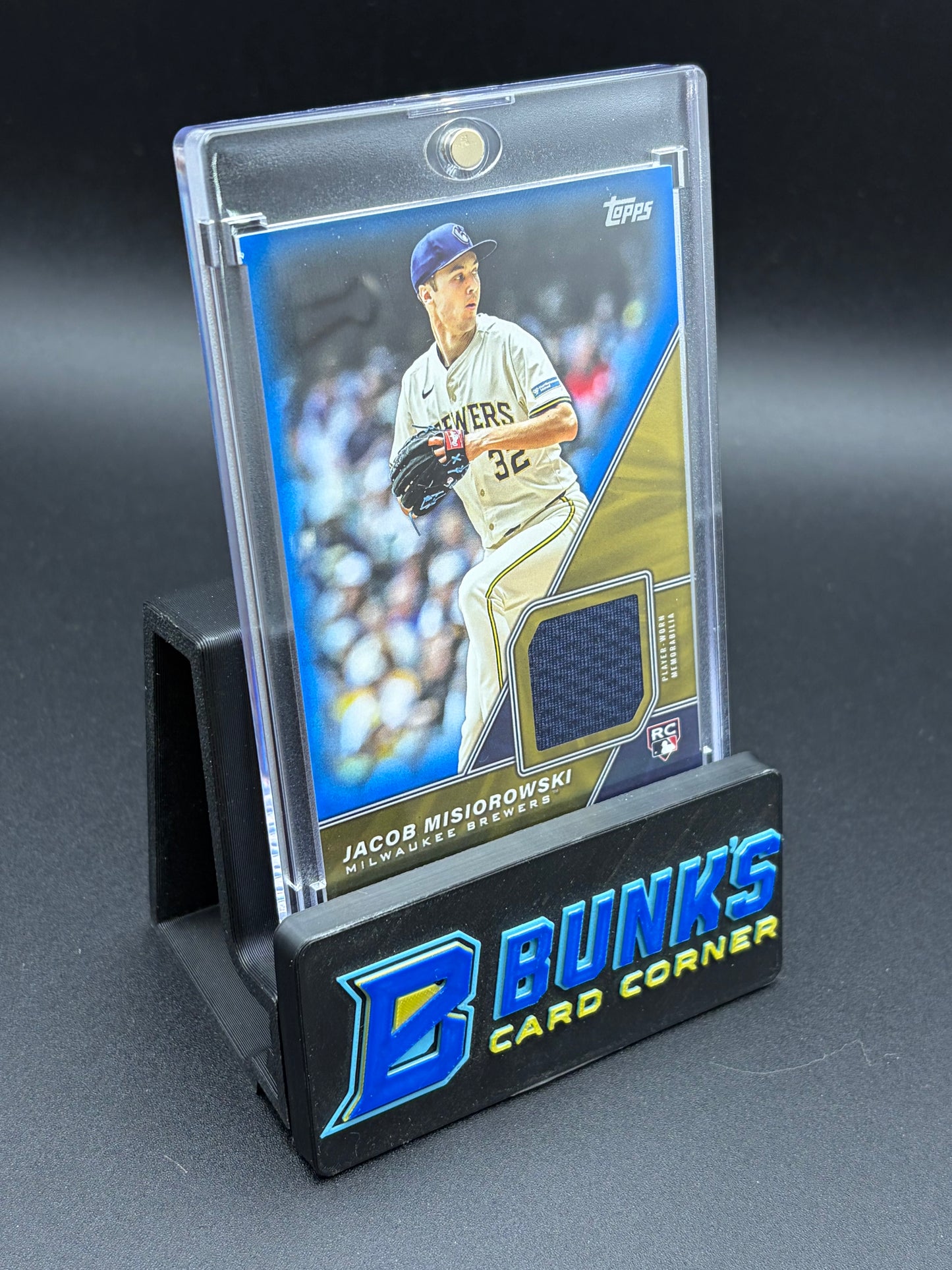 2026 Jacob Misiorowski Relic Material Topps 147/150 RC