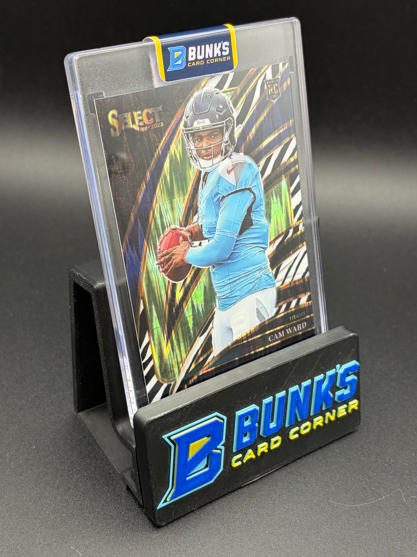 2025 Cam Ward Select Zebra Shock RC