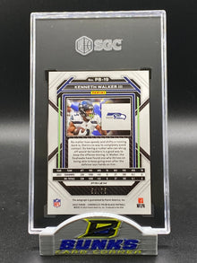 2022 Kenneth Walker III AUTOGRAPHED Orange Prizm 56/75 (Box 23)