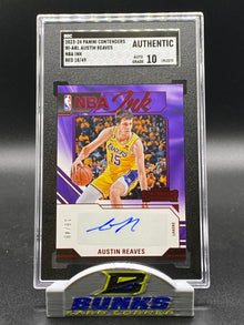 2023-24 Austin Reaves AUTOGRAPHED Red 18/49 (Box 23)