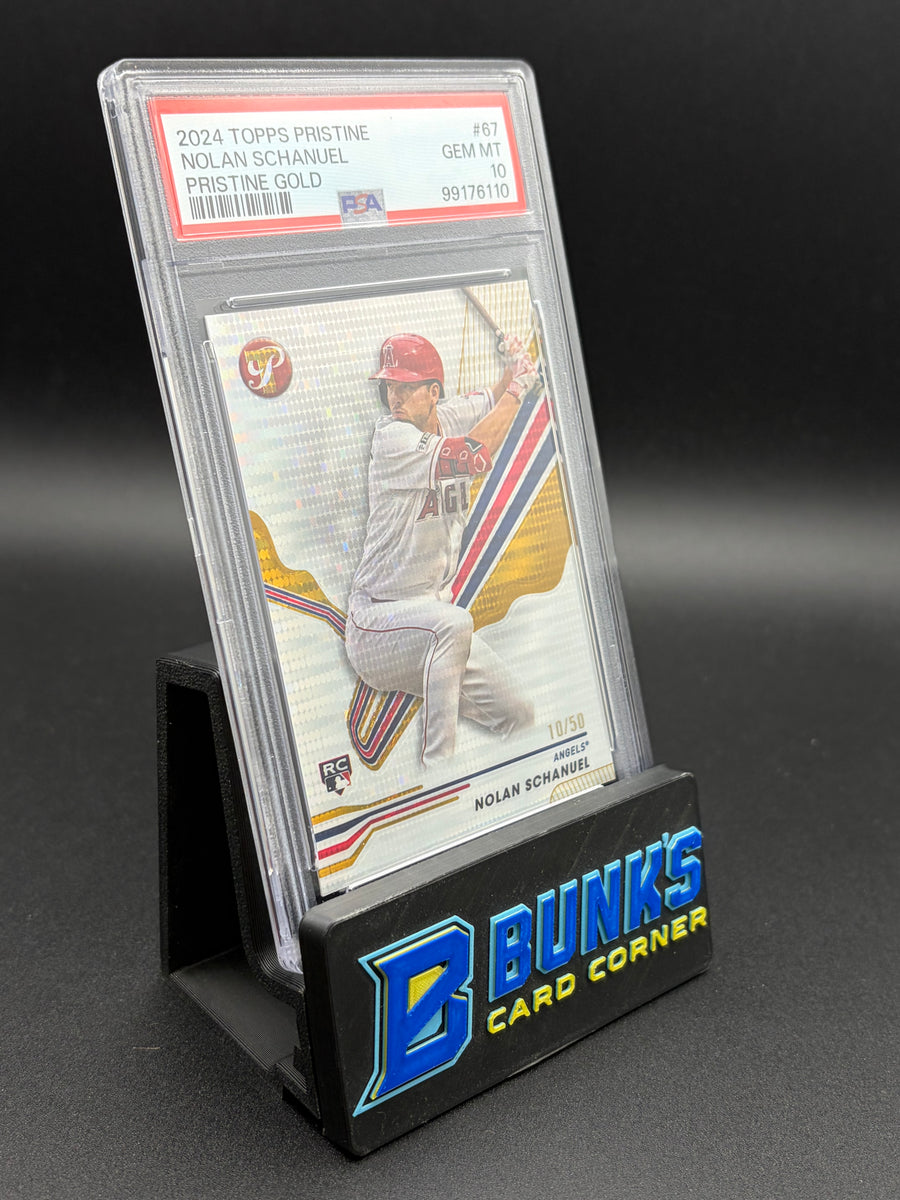 2024 Nolan Schanuel Pristine Gold PSA 10 10/50 RC