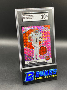2021 Ja'Marr Chase Pink Camo Prizm SGC 10 RC (Box B51)