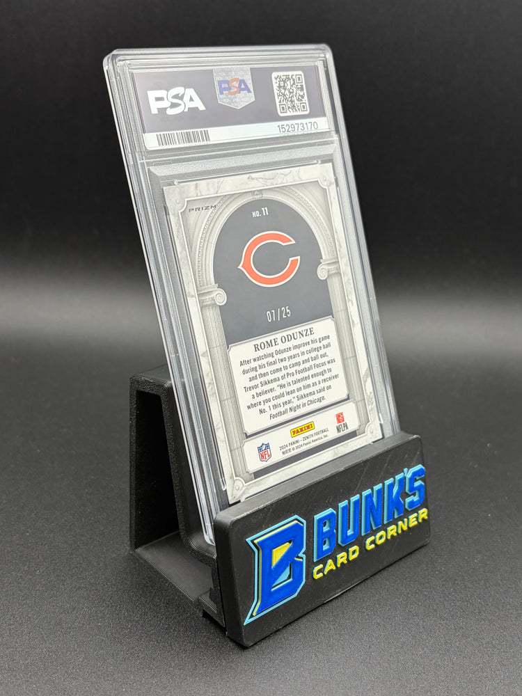 2024 Rome Odunze Z Marquee Blue PSA 9 RC 7/25