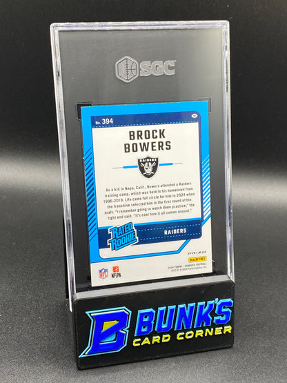 2024 Brock Bowers Red Pandora Prizm SGC 10 (Box B51)