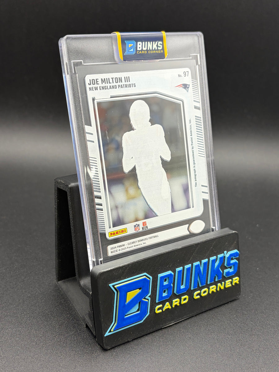 2024 Joe Milton III Clearly Donruss Auto RC